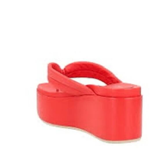 UNLACE Toe Strap Sandals In Red Size Euro 40 / US 10 New in Box MSRP $317 - Picture 5 of 15